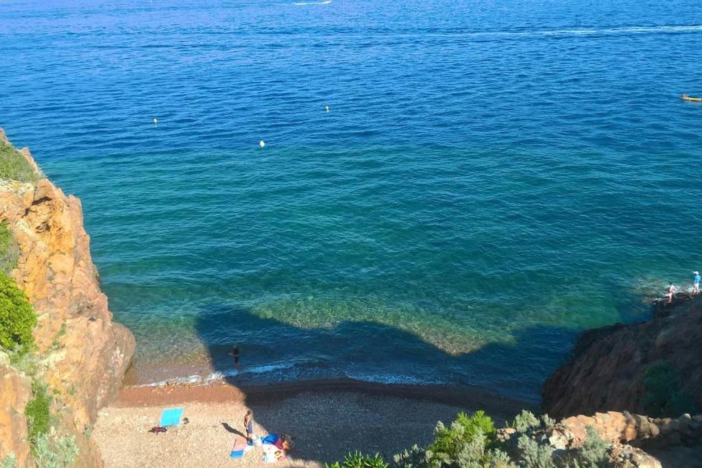 2 Pieces Climatise A 200M Des Plages Théoule-sur-Mer Buitenkant foto